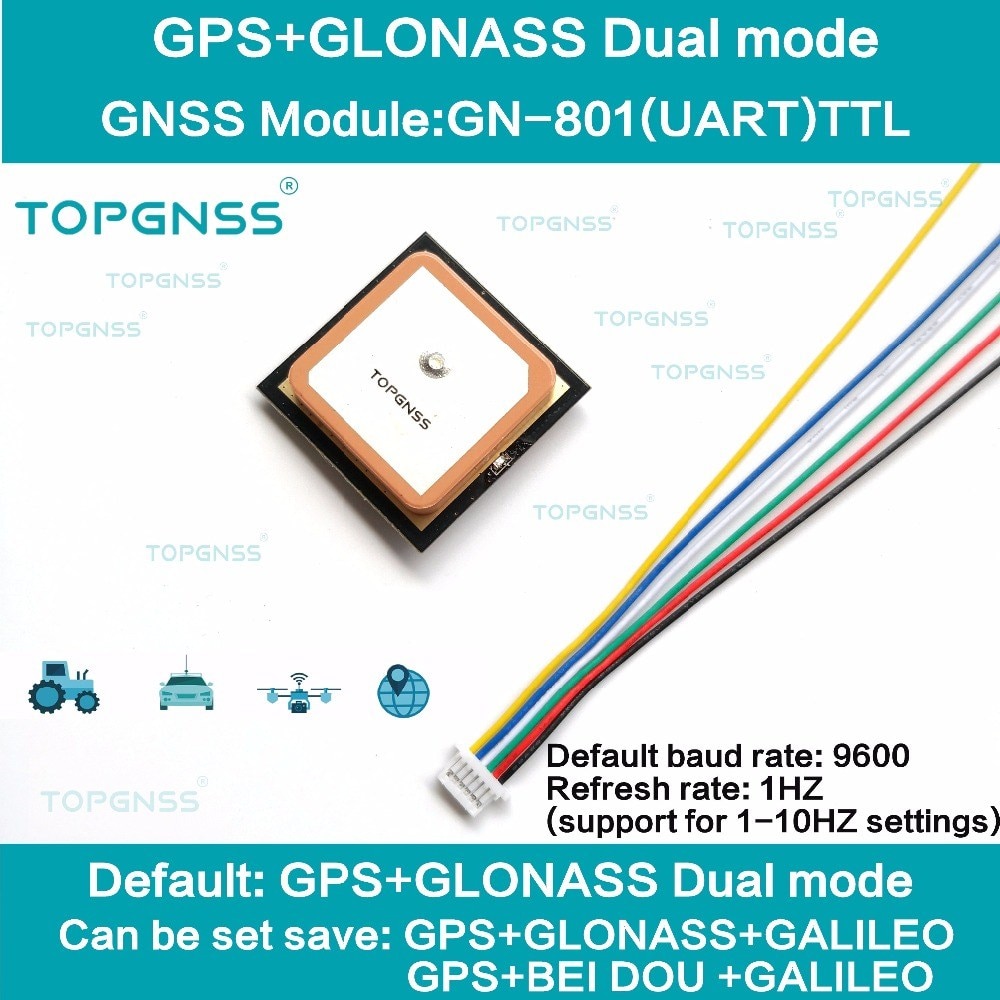 GN-801 TTL UART GNSS Modue GPS GLONASS  ..